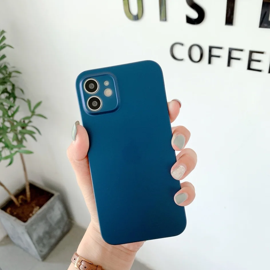 Ультратонкий Прозрачный чехол для IPhone 13 12 11 Pro Max Mini XS XR x 6 s 7 8 plus se 2020