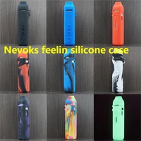 new soft silicone protective case for nevoks feelin no e cigarette only case rubber sleeve shield wrap skin 1pcs
