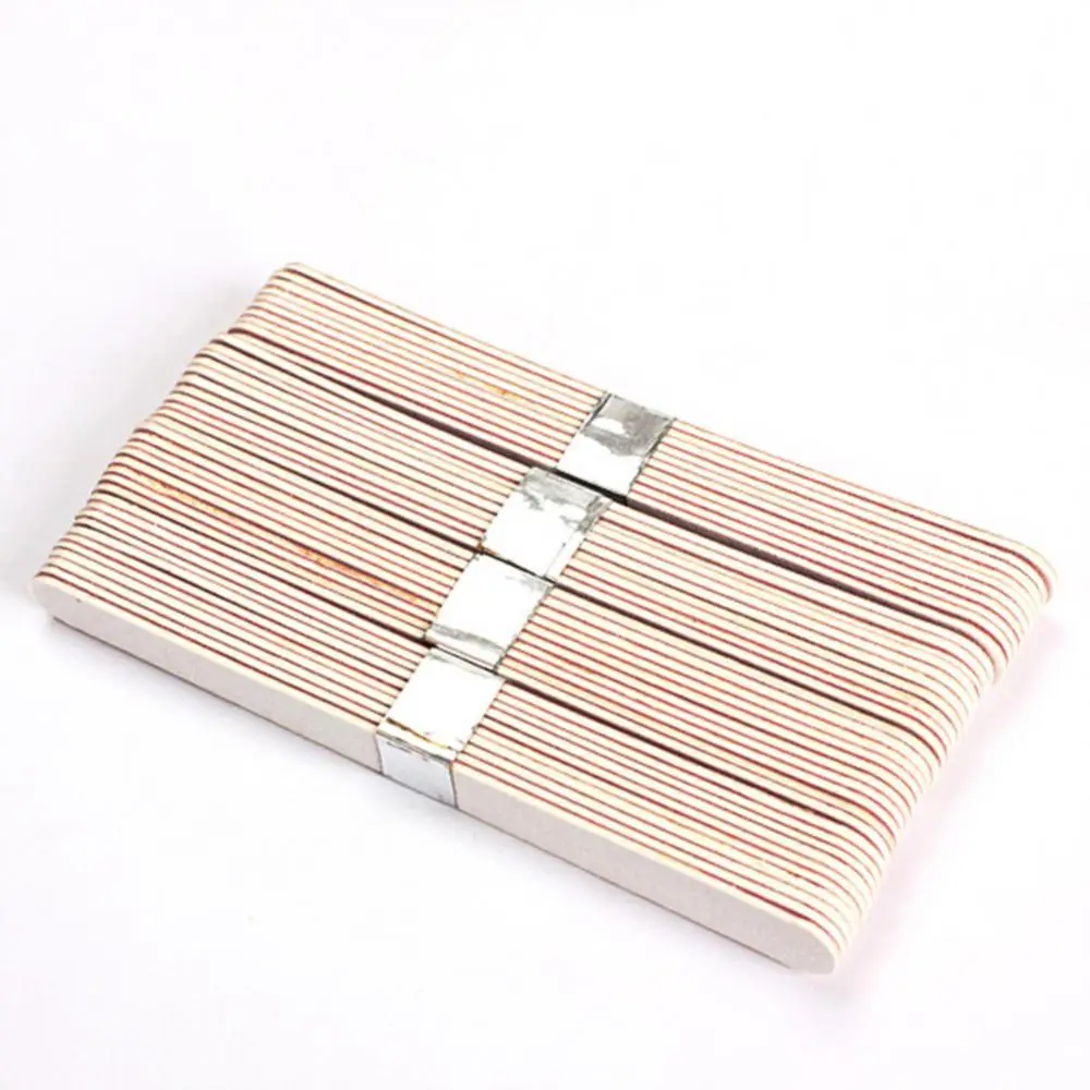 

10/40Pcs Wood Nail Art Sanding Buffer Buffing Block Polish Files Manicure Tool