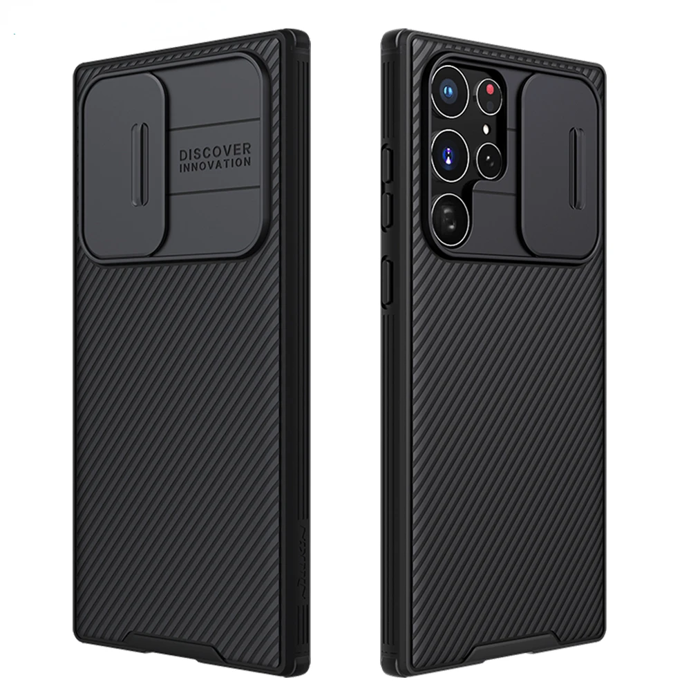 

Nillkin CamShield Pro Case for Samsung Galaxy S22 Ultra, with Slide Camera Cover Protector PC+TPU Cover for Samsung S21 S20 fe