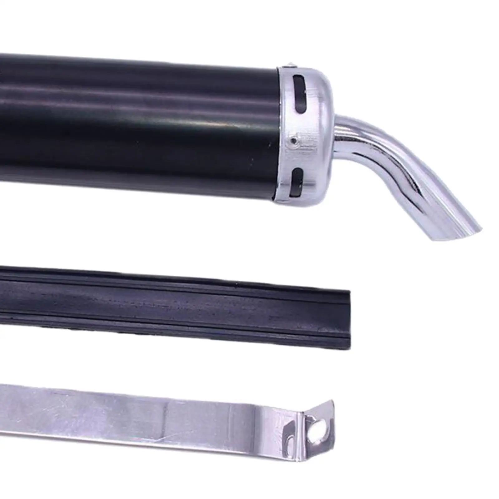 

Motorcycle Exhaust Muffler Universal 2 cycle Black