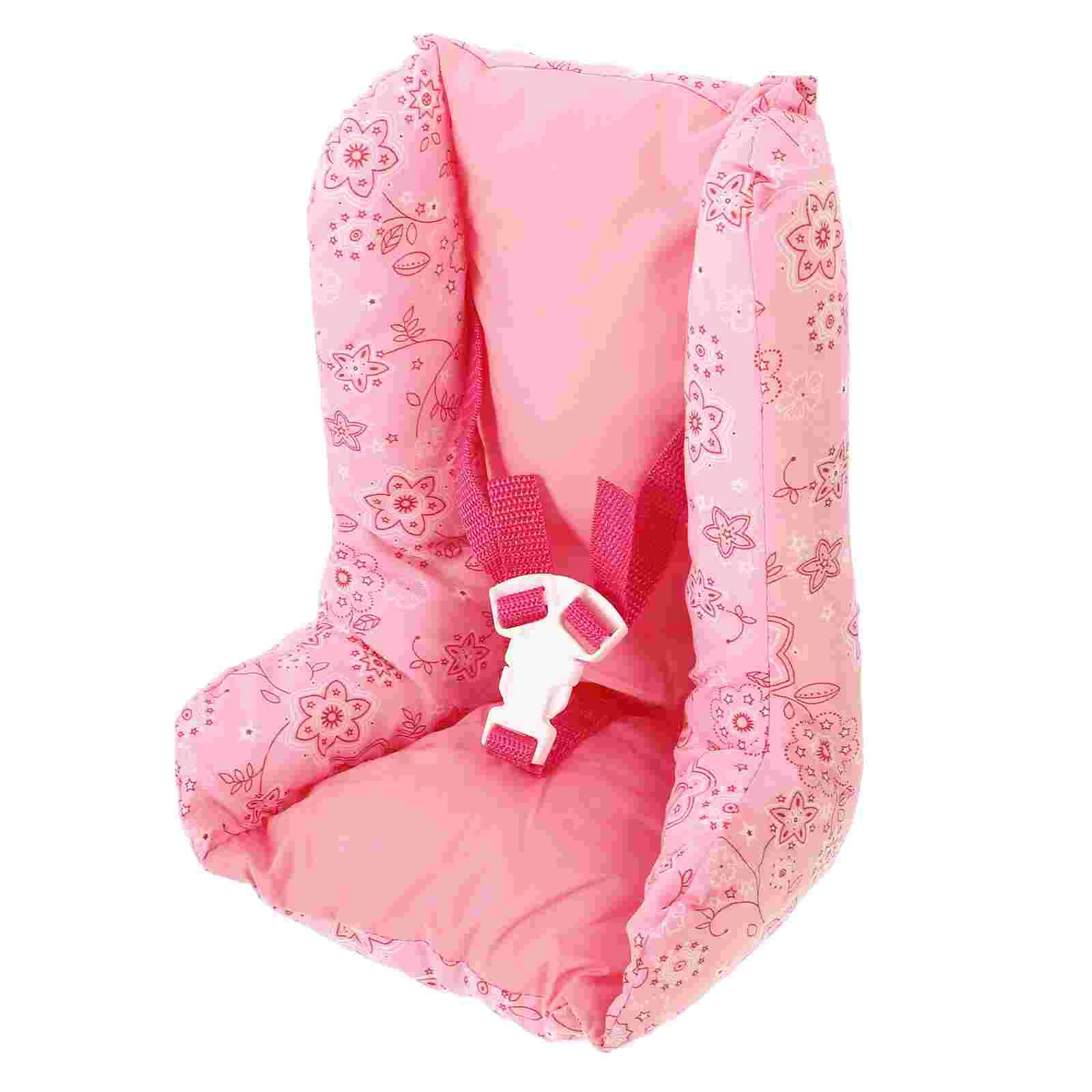 Bracket Baby House Safety Seat Carseats Mini Toys Carrier Cloth Pretend Play Supplies