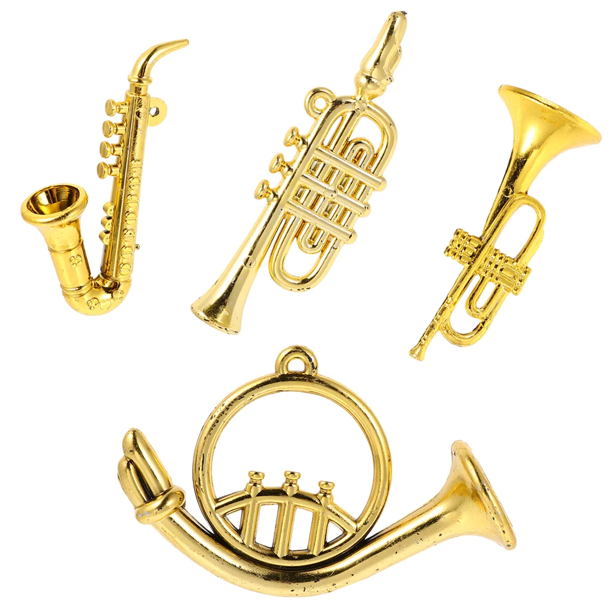 

Curved Pipe Model Mini Musical Instrument Toddler Toys Home Ornament Accessories