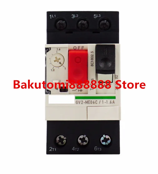 

GV2-ME06C 06C button 3P protection switch setting