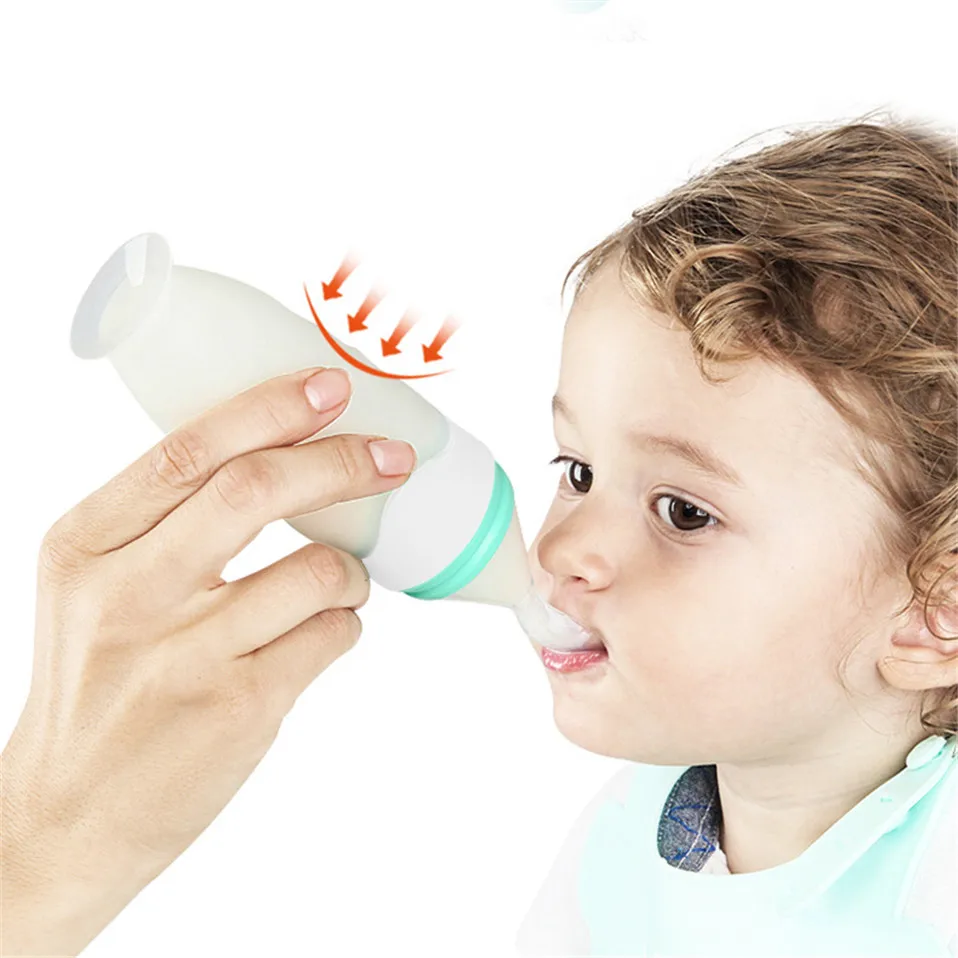 

Baby Feeding Bottle Spoon Milk Bottle Baby Training Feeder Food Supplement Food feed Spoon baby gadgets BPA Free