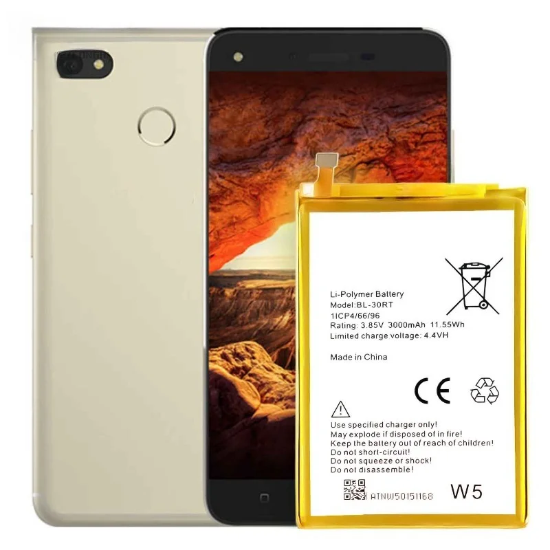Фото Подходит для аккумулятора Tecno Transsion W5 Lite/W5/K8/WX5/Spark Pro/K7, модель BL-30RT, для мобильного телефона, с бесплатным инструментом, 3.8В, 3000мАч. №4