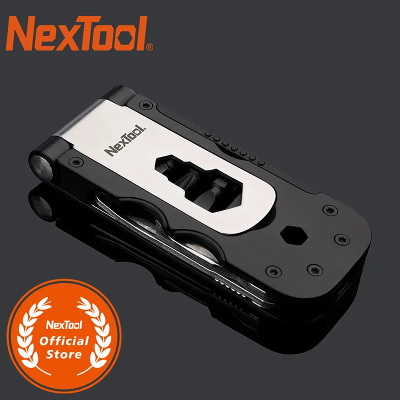 NexTool Multi-functional Bicycle Tool Mini Pocket Bike Toolbox Outdoor Wrench Repair Tool Magnetic Sleeve Pocket Toolbox