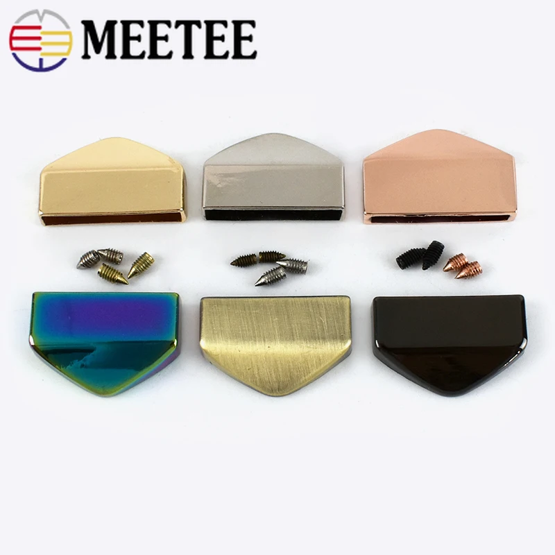

5/10Pcs 25mm Metal Zipper Decoration Tail Clips Stopper Screws Handbag Straps End Tail Clasp Cord Lock DIY Hardware Accessories