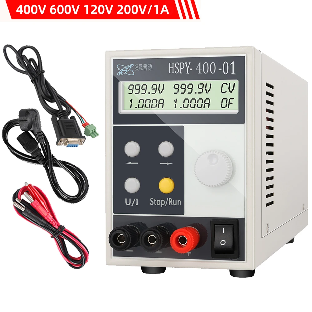 Лабораторный переключатель HSPY 220 В, Регулируемый источник питания 400 В/120 В/600 В/200 в 1A лабораторный стабилизатор напряжения А, регулятор тока