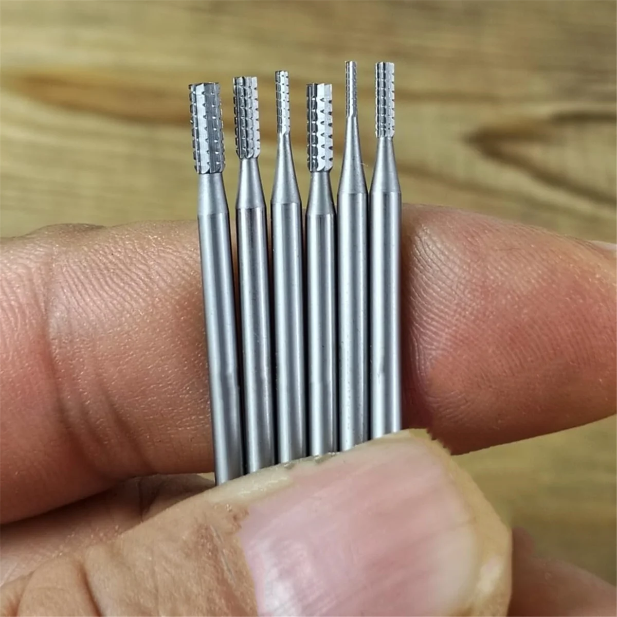 6 шт. заусенцы для ювелирных изделий в форме цилиндра-3/32 дюйма цилиндрические