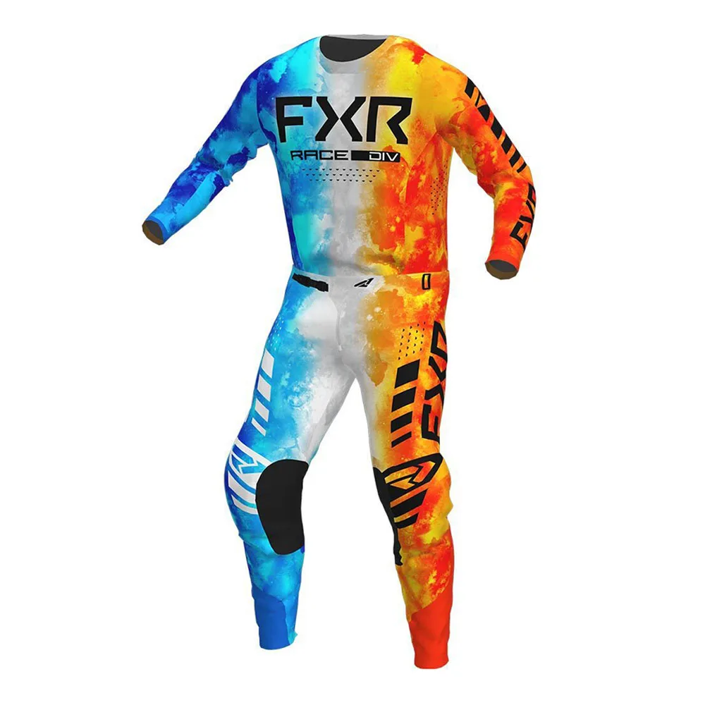 

Racing Dirt Bike Gear Set Off Road Clothing Motocross Jersey Suit Moto Gear Set Dirt Bike Jersey Sets Off Road Motorcycle Combos
