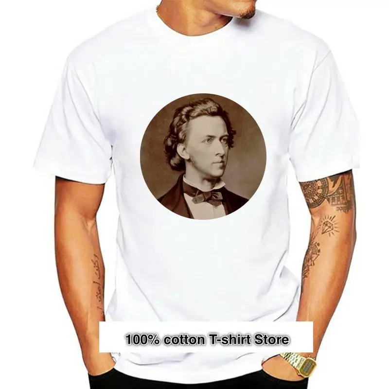 

Camiseta para hombre y mujer, camisa con retrato de Composer, para hombre, para hombre, para mujer