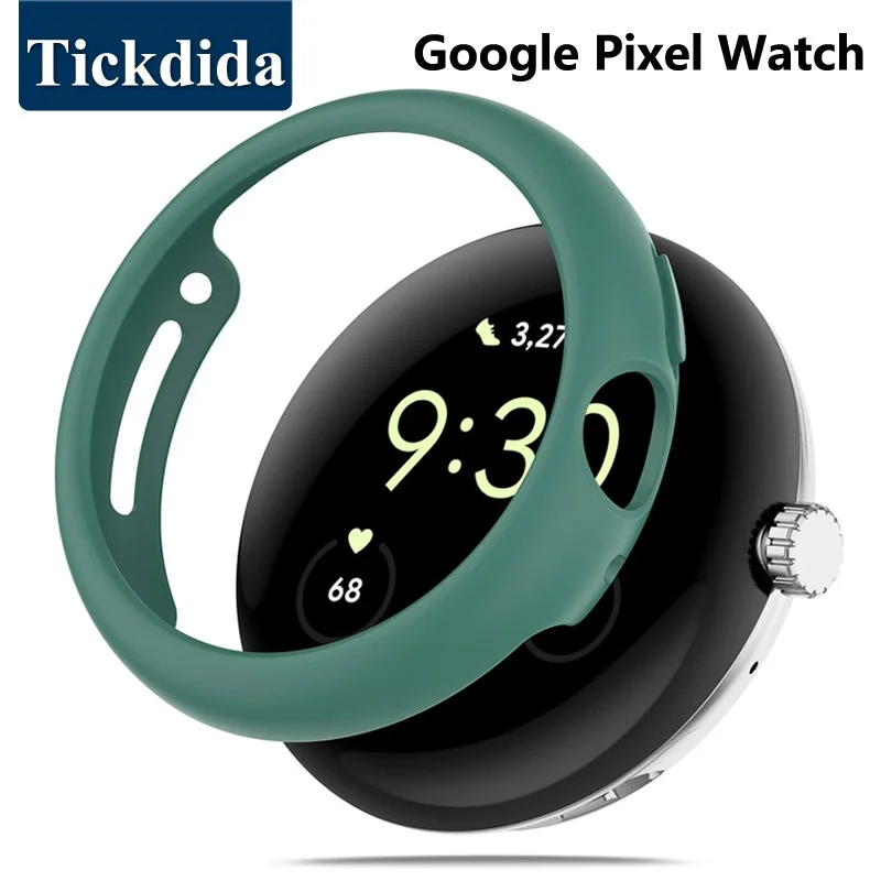 

For Google Pixel Watch Case Hollow Half-package Protective Shell PC Shell