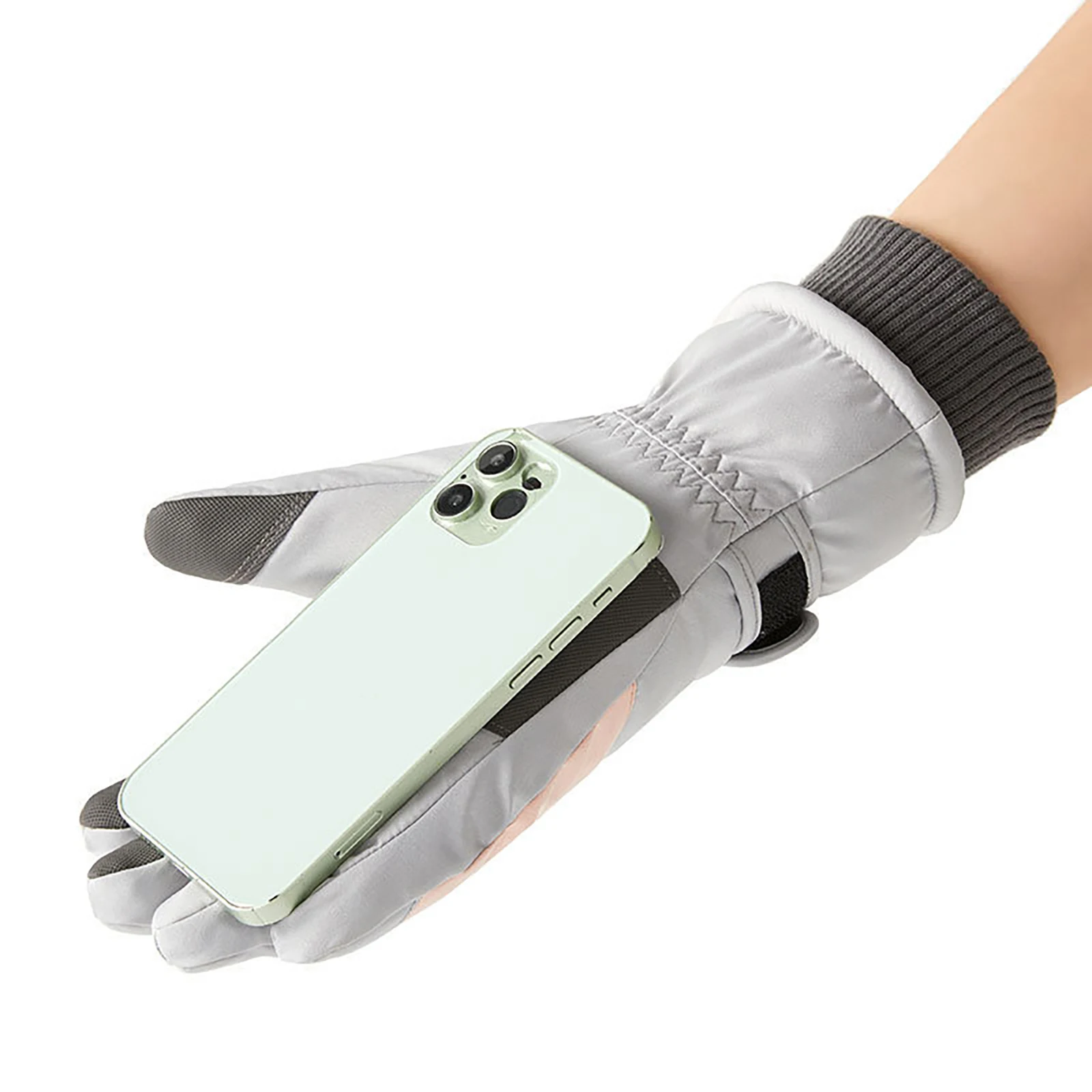 Лыжные перчатки зимние для женщин и мужчин варежки сноуборда с сенсорным экраном