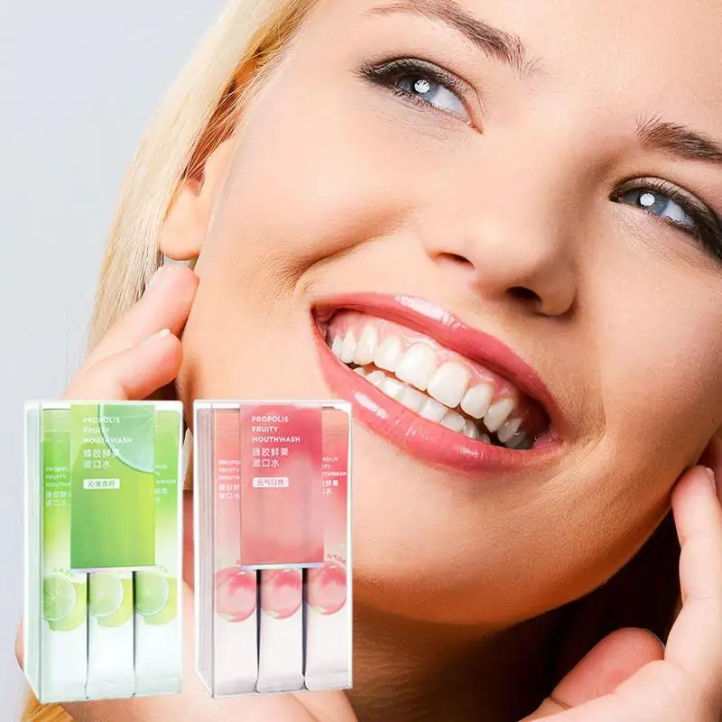 

Mouthwash Fresh Mouth Care Breath Freshener Portable Propolis Fruity Mouthwash Fight Bad Breath Clean Teeth Freshing Breath