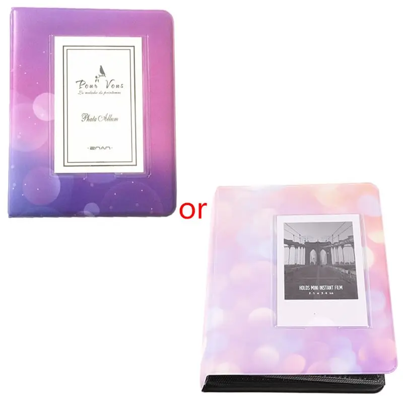 

64 кармана, 3 дюйма, звездная пленка для фотоальбома, фотоальбом для Fujifilm Mini, Прямая поставка