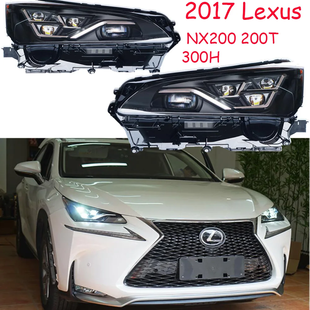 2017y автомобильный передний фонарь для Lexus NX200 NX200T NX300T автомобильные аксессуары