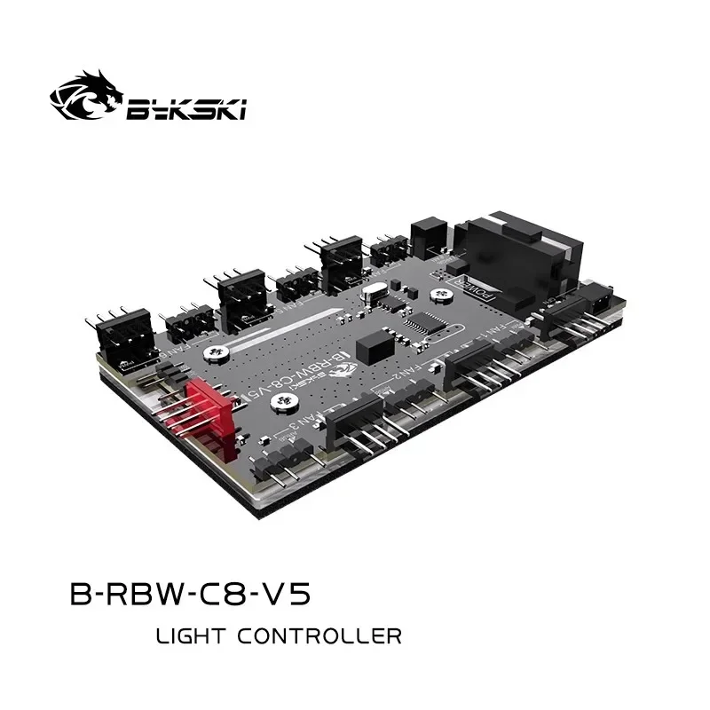 Контроллер Bykski RBW для блочного вентилятора 5 В RGB светодиодная лента/поддержка