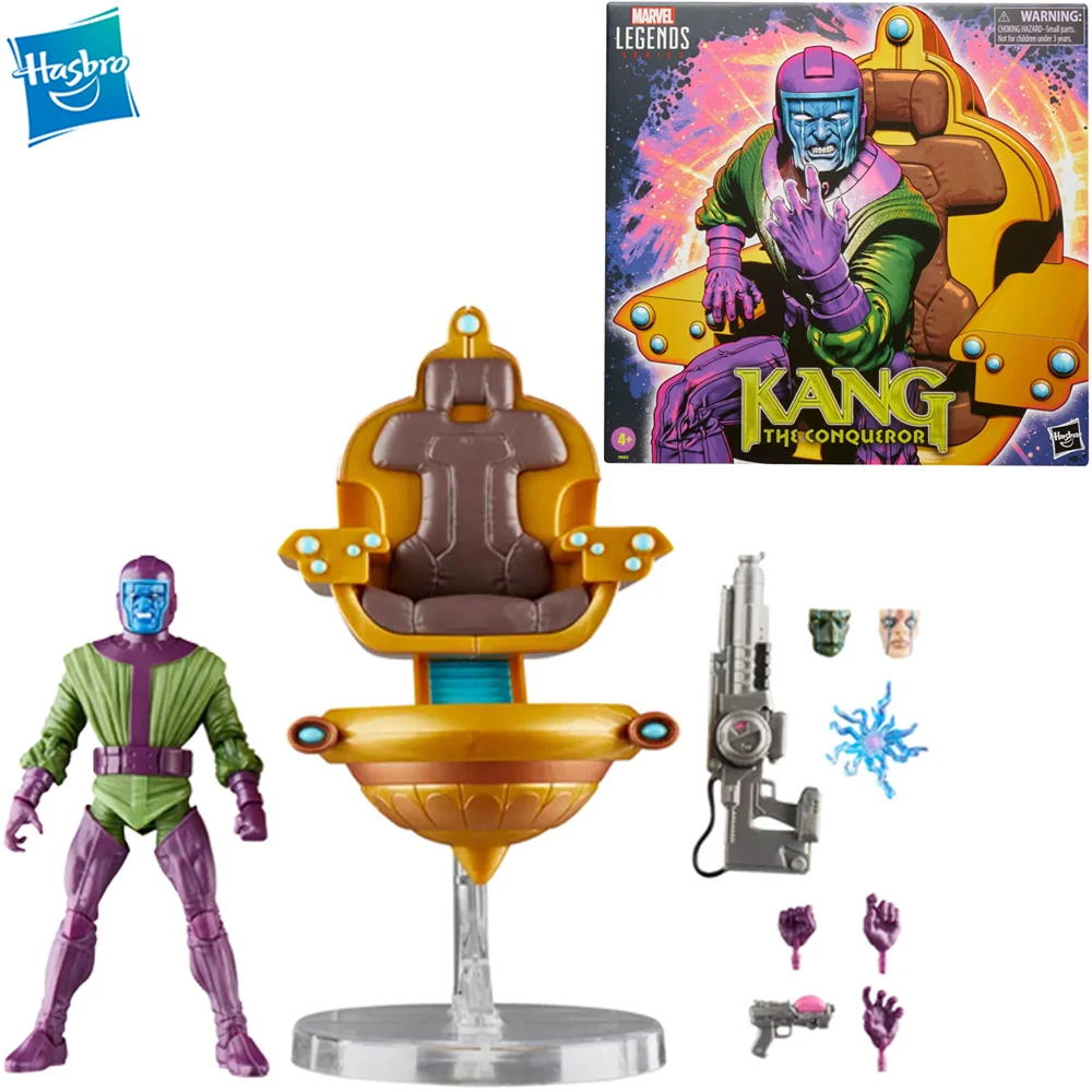 [В наличии] Оригинальная экшн-фигурка Hasbro Marvel Legends Series Kang The Conqueror 6-дюймовая (15 см)