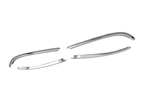 4 шт. хромированная крышка заднего противотуманного фонаря для BMW X1 E84 2009-2012