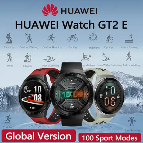 Умные часы HUAWE Watch GT 2e, 1,39 дюйма, AMOLED, 5 АТМ, 2 недели в режиме ожидания, спортивные часы GT Lite, оригинальные NFC100 Sport
