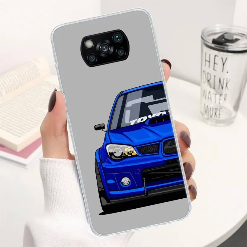 Чехол JDM для Xiaomi Poco X3 Nfc X4 X5 M3 M4 Pro M2 F3 F2 F1 Mi Note 10 A1 A2 A3 Lite CC9E