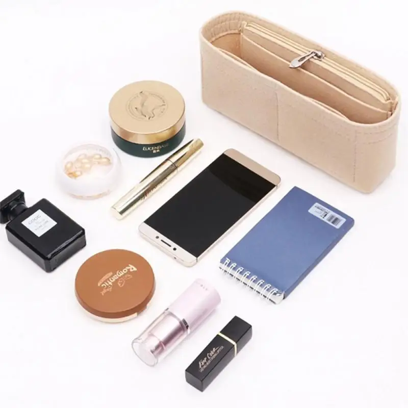 

Компактная сумка-тоут, Женская подкладка, идеальная сумка для хранения, кухонные аксессуары, портативные сумки, многофункциональная фетров...