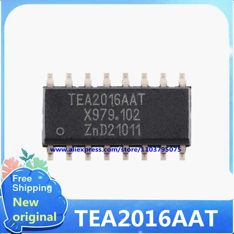 

10 шт./лот, 100% новый чип контроллера мощности TEA2016AAT TEA2016AAT/1J TEA2016AAT/1 SOP16