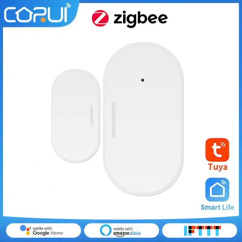 

Датчик двери окна CORUI ZigBee, умный детектор датчиков, работает с приложением