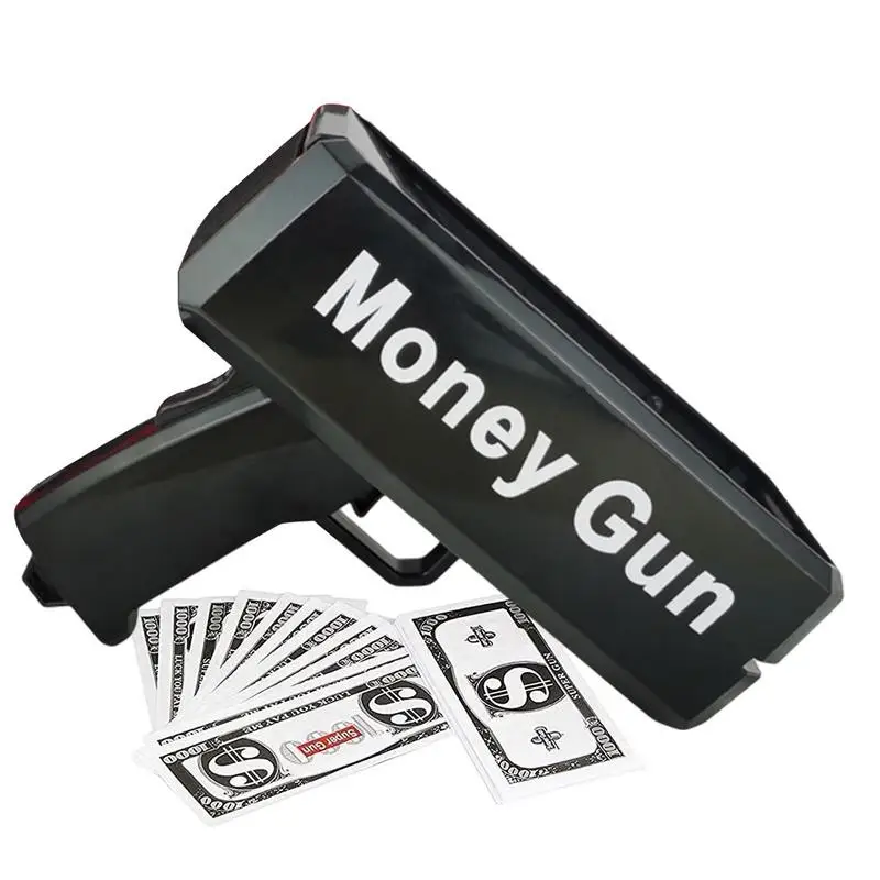 

Money Spray Shooter Prop Money Fake Money Machine Make It Rain Toy Cash Shooter Cash Machine For Movies Game Wedding Night Club