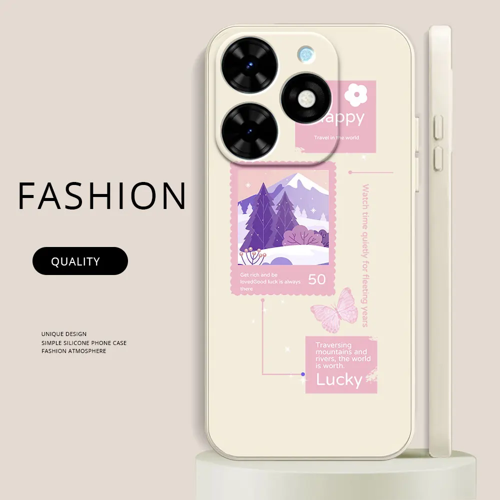 Чехол для телефона Infinix Smart 8 7 Note 30 4G 5G Hot 40i 30i 11S NFC Hot30 Play Мягкая силиконовая