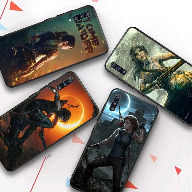 

Tomb Raider Phone Case for Samsung Galaxy A 51 30s a71 Soft Silicone Cover for A21s A70 10 A30