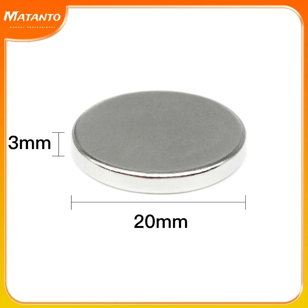 

Магниты N35 20x3 мм