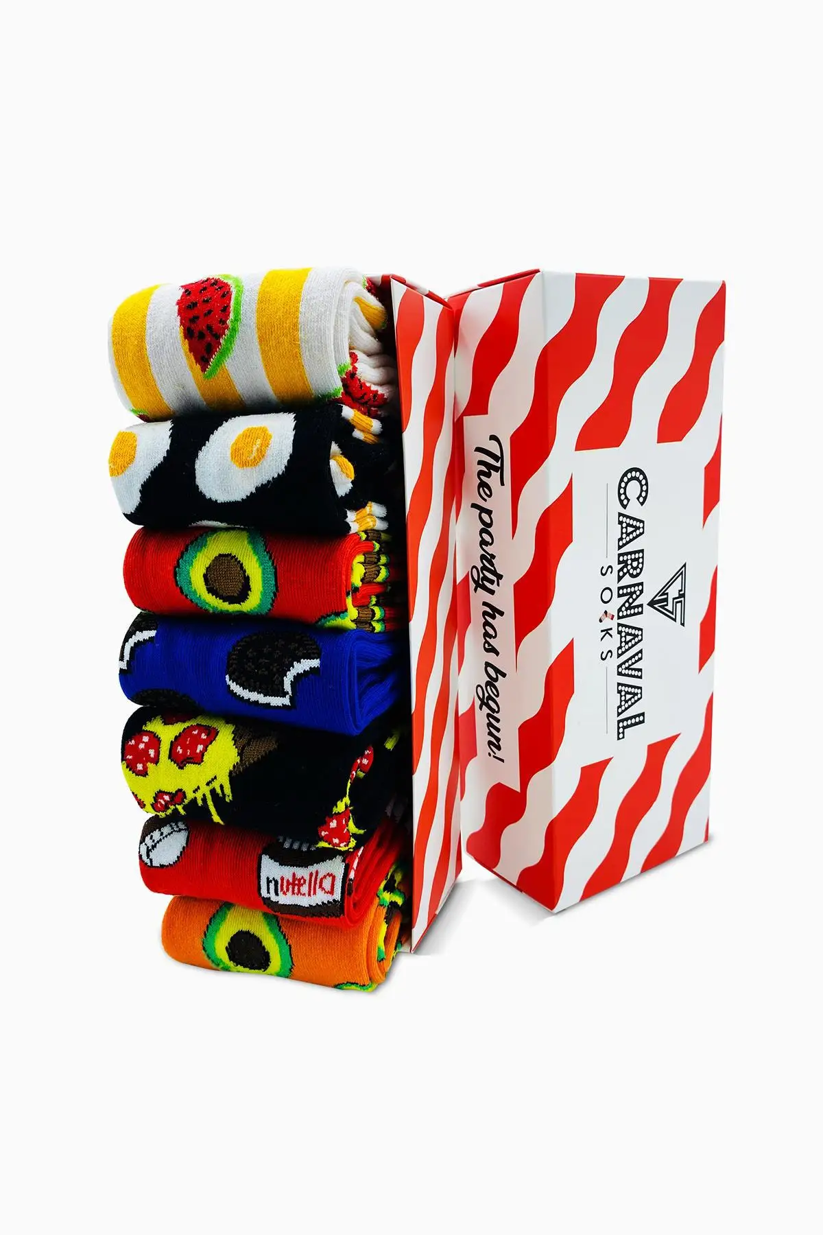 

The pole Carnaval Colorful Design Socks Set