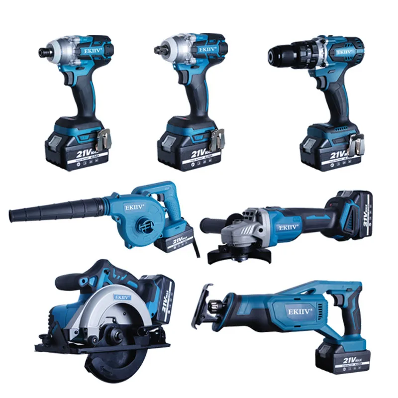 

battery tools 18v 21v lithium-lon cordless power tools combo kit high quality and cheap price