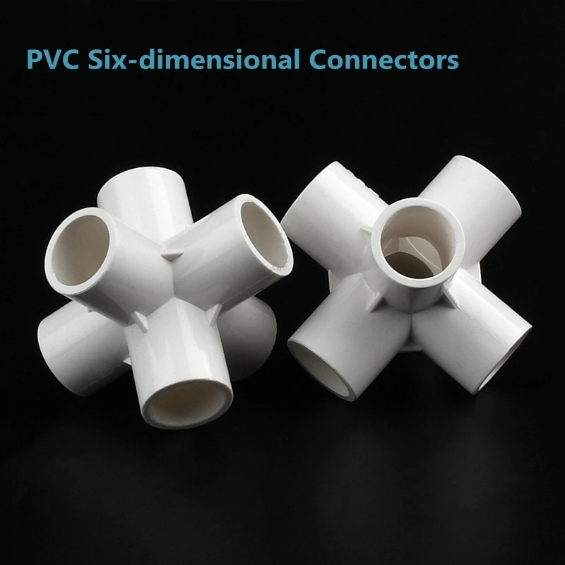 

2-10 шт., соединители для гидропонных систем из ПВХ, 20-50 мм