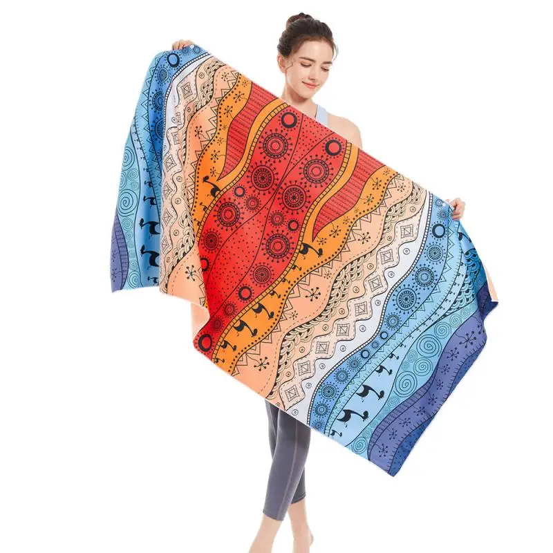 

Swimming Towel Compact And Sunscreen Fast Water Absorption Soft And Dense Multifunctional Quick Drying Lightweight Texture Soft