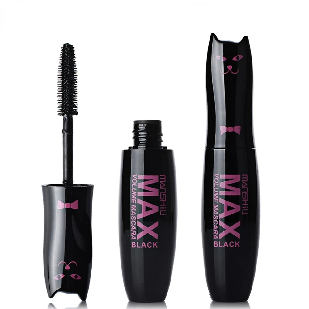 

Volume Curling Mascara Waterproof Lash Extension Black Max Mascara Cosmetic for The Eyes Makeup，extensión de pestañas cosméticos