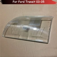 auto head lamp case for ford transit 2003 2004 2005 car front headlight cover light glass lens bright lampshade shell lampcover