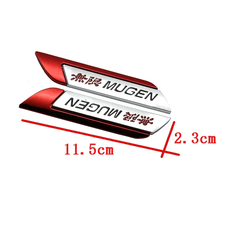 2 шт. наклейка на боковое крыло автомобиля задняя эмблема спортивный значок для