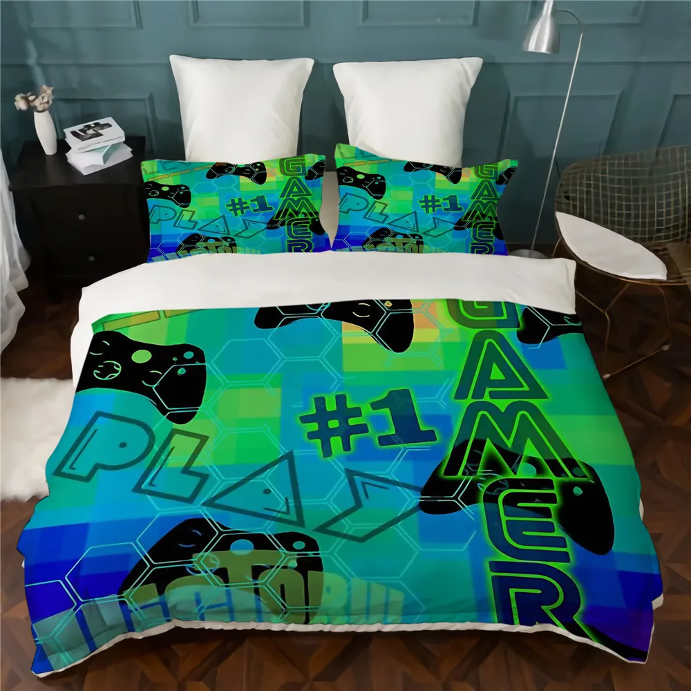 

Комплект постельного белья из микрофибры, с пододеяльником