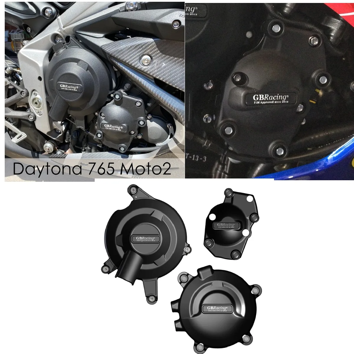 ДЛЯ TRIUMPH DAYTONA 675R 2013 2014 2015 2016 защитная крышка двигателя комплект защиты крышки