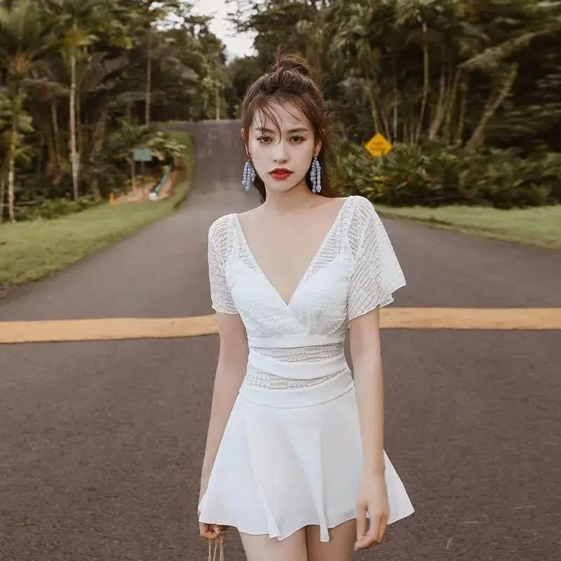 Новинка 2021 высококачественный купальник Женский консервативный слитный чехол