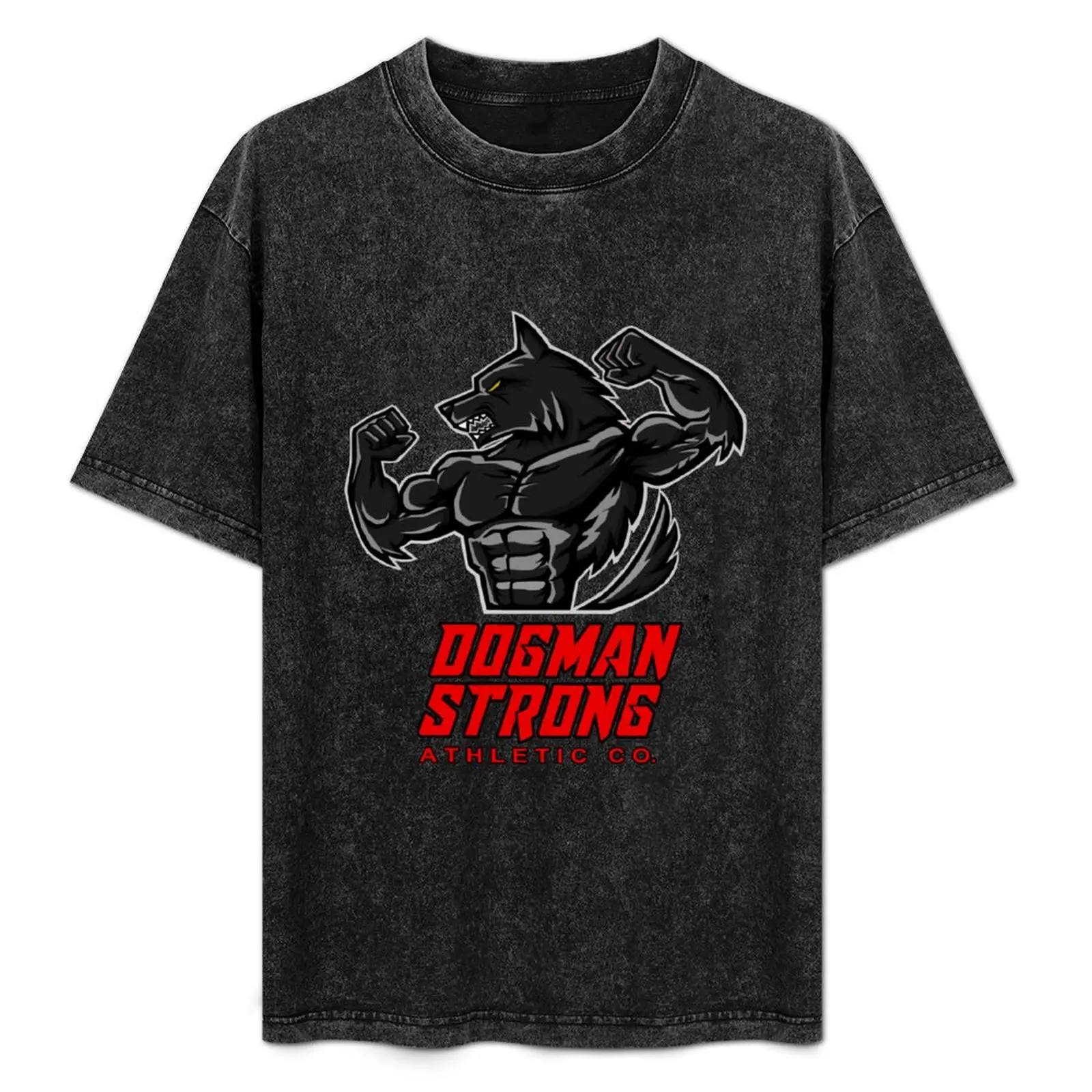 Фото Черная футболка Dogman Strong Athletic Co. Футболки на заказ, одежда для мужчин №1