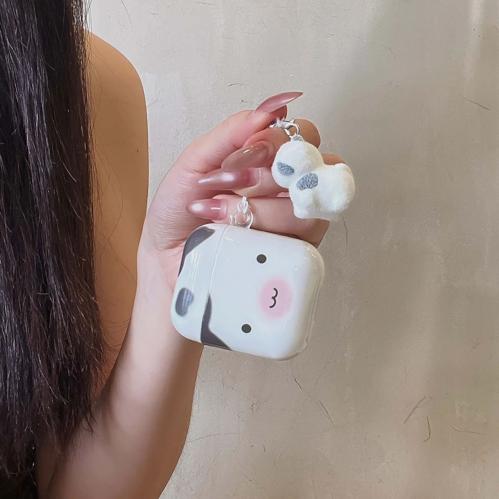 Фото Чехол для наушников Milk IMD с беспроводной зарядкой Bluetooth для Apple AirPods 4, 1, Pro, 2-го, 3-го, 2-го поколений, чехол для гарнитуры. №2