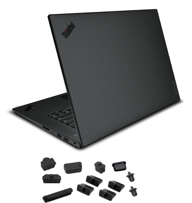 Пылезащитный силиконовый разъем для ThinkPad E14 X1 Yoga Gen 6 2021 P1 Gen 4 T490 T495 T14 T15 P15V P15 P17 X13 Yoga Gen 2