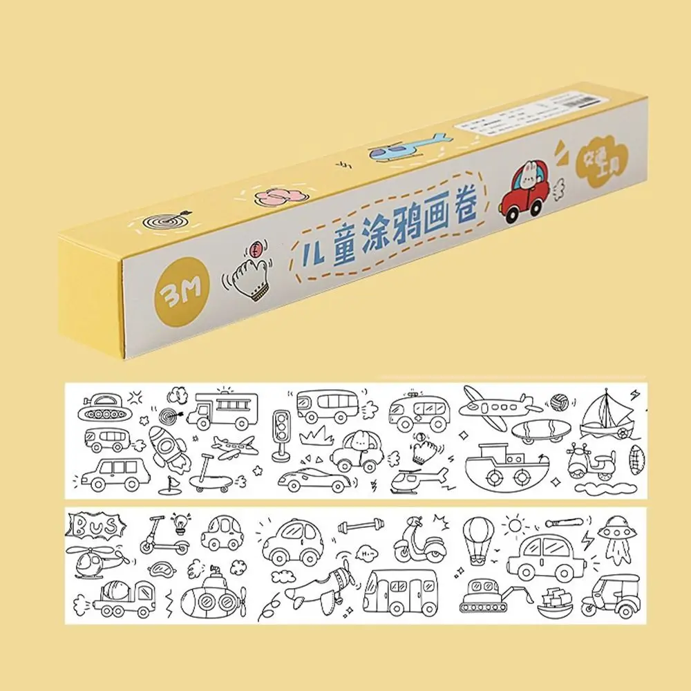 

Наклейка для рисования Маленький художник Акварельная бумага цветная Наполняющая наклейка пустая цветная наклейка детский свиток для рисования