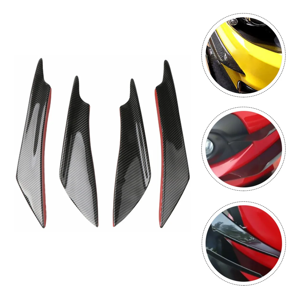 

Auto Car Front Bumper Lip ABS Body Bumper Guard Protector Sticker Surface Car Bar Splitter Spoiler