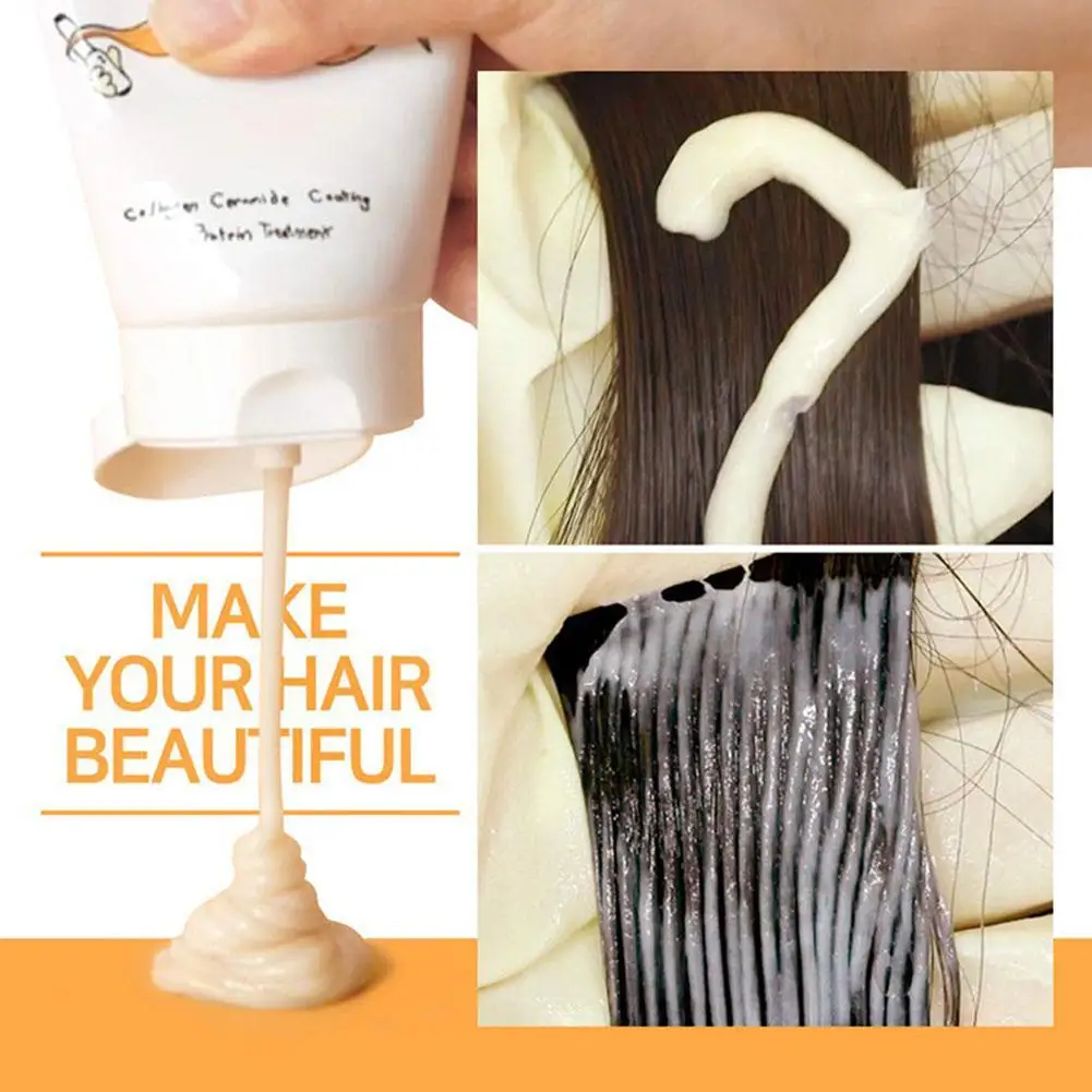 Для Elizavecca 100 г коллагеновое покрытие протеин кондиционер для волос маска