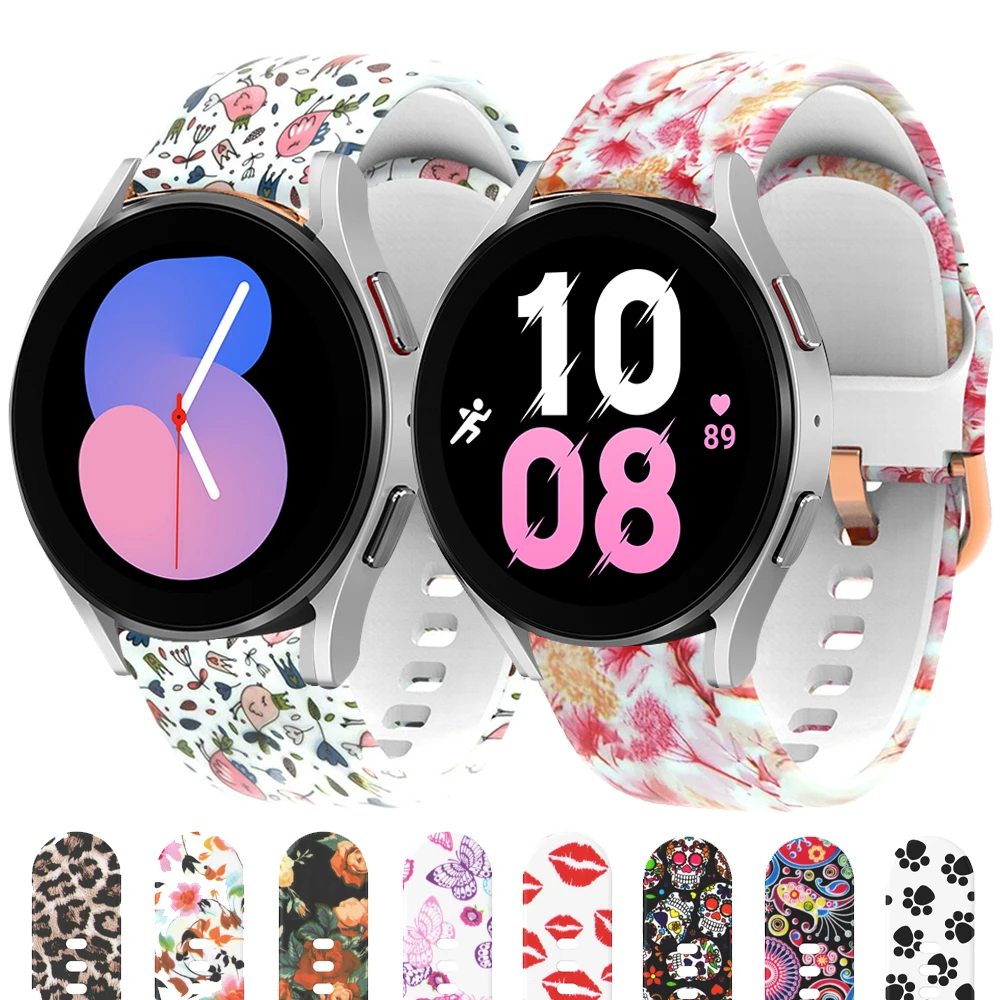 20mm 22mm Strap for samsung galaxy Watch 4/5/40mm 44mm Active 2 amazfit gts 2 Mini Bip Bracelet galaxy watch 4/Classic 46mm 42mm